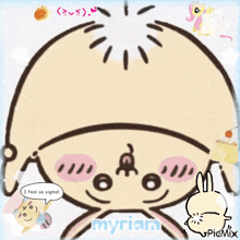 a drawing of a person with a speech bubble saying i feel so sigma