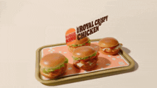 Burger King Royal Crispy Chicken GIF - Burger King Royal Crispy Chicken Chicken Sandwich GIFs