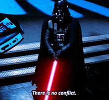 Star Wars Darth Vader GIF - Star Wars Darth Vader There Is No Conflict GIFs