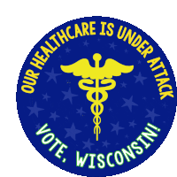 Go Vote Wisconsin Milwaukee Sticker - Go Vote Wisconsin Milwaukee Election Stickers