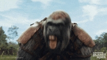 Roar Kingdom Of The Planet Of The Apes GIF - Roar Kingdom Of The Planet Of The Apes Baring Teeth GIFs
