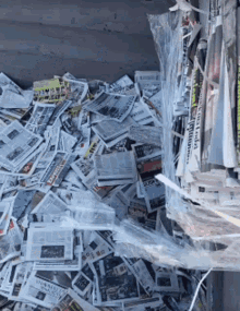 Newspaper Newspaper Drop GIF - Newspaper Newspaper Drop GIFs