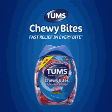 Tums Chewy Bites GIF - Tums Heartburn Antacid GIFs