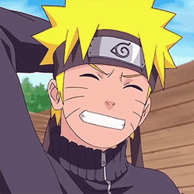 Naruto smiling PNG Image