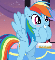 Rainbow Dash My Little Pony GIF