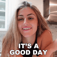 It'S A Good Day Tiffany Henriques GIF - It'S A Good Day Tiffany Henriques The Weather Is Perfect GIFs