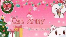 Cat Army Discord Cat Banner GIF - Cat Army Discord Cat Banner Cat Army GIFs