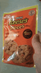 Betty Crocker Mini Reeses Pieces Cookie Mix GIF