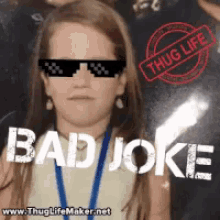 Isabella Bad Joke GIF - Isabella Bad Joke Thug Life GIFs