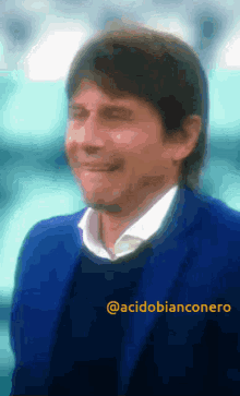 Antonio Conte Conte GIF - Antonio Conte Conte Acidobianconero GIFs