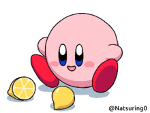 Kirby Lemon GIF - Kirby Lemon Sour GIFs