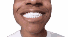 smiling wide smile white teeth teeth