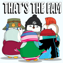 team home family community penguin