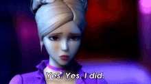 Barbie Yes GIF - Barbie Yes Yes I Did GIFs