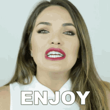 Enjoy Sharzad Kiadeh GIF - Enjoy Sharzad Kiadeh Take Your Time GIFs