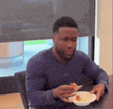 Kevin Hart Eating GIF - Kevin Hart Eating Dissapointed Meme GIFs