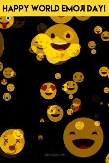 Happy World Emoji Day Emojies GIF