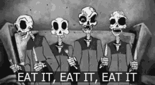 Eat It! GIF - Eatit Zombies Brains GIFs