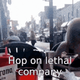 Lethal Company Hop On Lethal Company GIF - Lethal Company Hop On Lethal Company GIFs