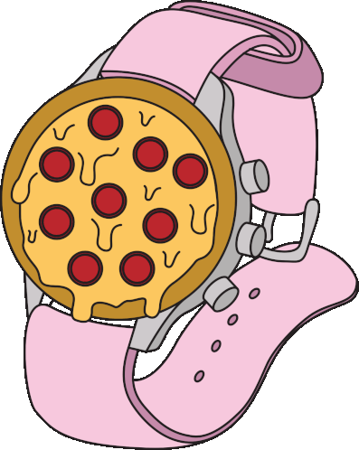 Pizza Hungry Sticker