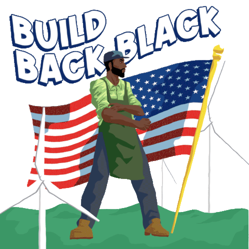 Buildbackblack Black Business Sticker - Buildbackblack Black Business Black Entrepreneurs Stickers