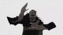 a drawing of a man with a shirt that says pxiu on it