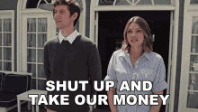 Shut Up And Take Our Money Mike Castle GIF - Shut Up And Take Our Money Mike Castle Blake Renner GIFs