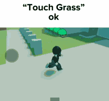 Touch Grass Omori GIF - Touch Grass Omori Mari GIFs