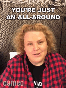 Youre Just An All Around Awesome Person Fortune Feimster GIF - Youre Just An All Around Awesome Person Fortune Feimster Cameo GIFs
