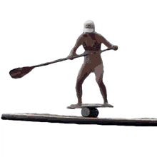 balancing longboard