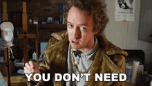 You Don'T Need All That Stuff Peter Deligdisch GIF