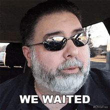 We Waited Chris Frezza GIF - We Waited Chris Frezza We Waited Patiently GIFs