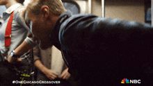 a nbc ad for one chicago crossover shows a man