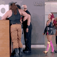 Sasha Banks Wyatt Family GIF - Sasha Banks Wyatt Family Braun Strowman GIFs