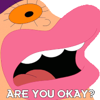 Are You Okay Leela Sticker - Are You Okay Leela Futurama Stickers