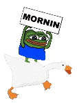 Morningoose Frog Sticker - Morningoose Mornin Goose Stickers