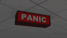 Panic Sign Alert GIF