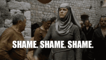 Game Of Thrones Shame GIF - Game Of Thrones Shame Unella GIFs