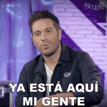 Ya Esta Aqui Mi Gente Dani Martinez GIF - Ya Esta Aqui Mi Gente Dani Martinez Got Talent Espana GIFs