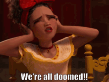 Doomed Were All Doomed GIF - Doomed Were All Doomed Dolores GIFs