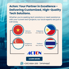 Acton Technology Pte Ltd Contact Vietnam GIF