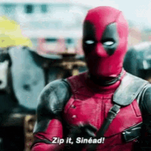 Deadpool Zip It GIF - Deadpool Zip It GIFs
