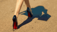 heels walking stilleto