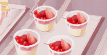 Anime Food GIF - Anime Food Strawberry GIFs