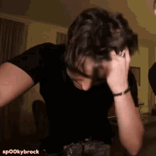 Sam And Colby Fix Hair GIF - Sam And Colby Fix Hair Cole Robert Brock GIFs