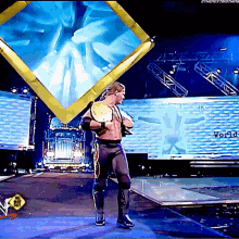 Chris Jericho Undisputed Champion GIF - Chris Jericho Undisputed Champion Wwe Champion GIFs