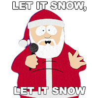 Let It Snow Let It Snow Jesus Christ Sticker