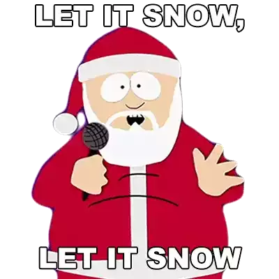 Let It Snow Let It Snow Jesus Christ Sticker - Let It Snow Let It Snow Jesus Christ Santa Claus Stickers