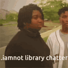 iamnot library chatter library chatter