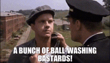 Shawshank Ball Washin GIF - Shawshank Ball Washin Bastards GIFs